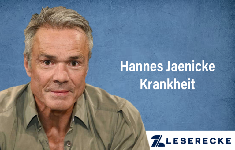 Hannes Jaenicke Krankheit