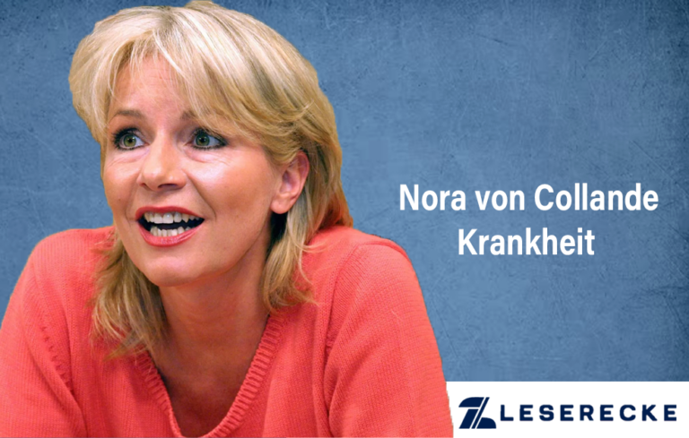 Nora von Collande Krankheit